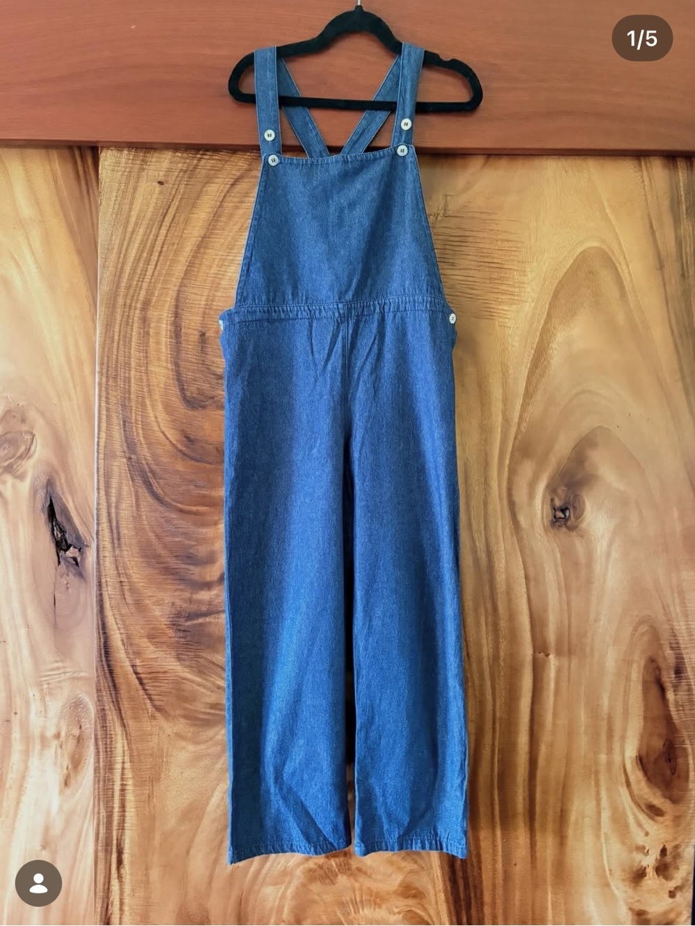 Mabo clothier Denim chambray overalls